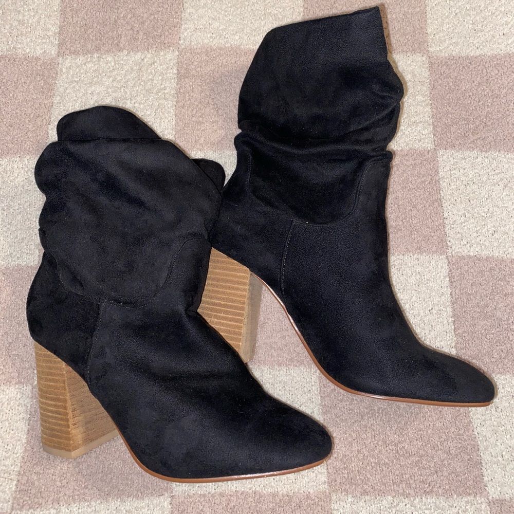 Black booties